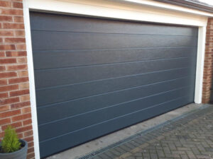 Anthracite Grey Sectional Garage Door